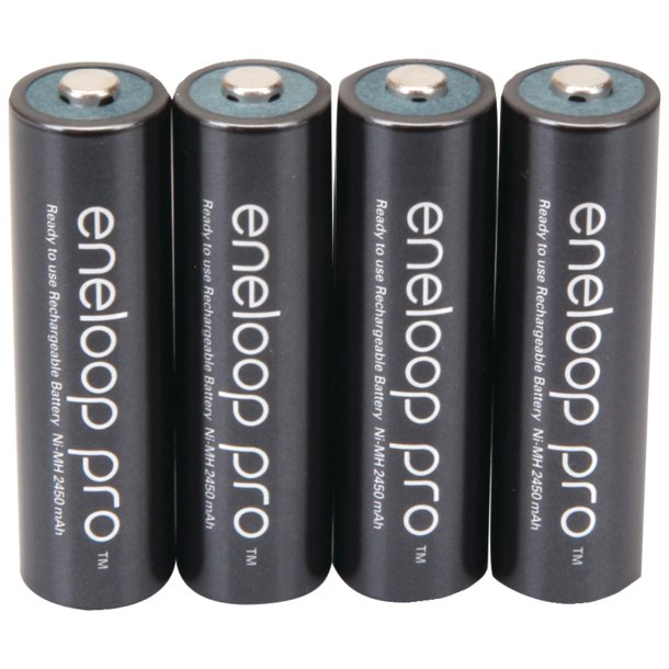 Panasonic BK-3HCCA4BA eneloop Rechargeable XX Batteries (AA; 4 pk)