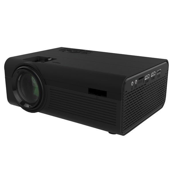 Supersonic SC-80P HD Digital Projector with LED Projection Lamp, Black