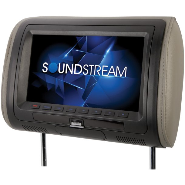 Soundstream VHD-90CC 9" Headrest Monitor with DVD Player, IR & FM Transmitters