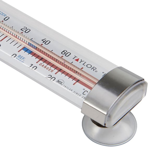 Taylor Precision Products 5257918 Fridge and Freezer Thermometers, 2 Pack