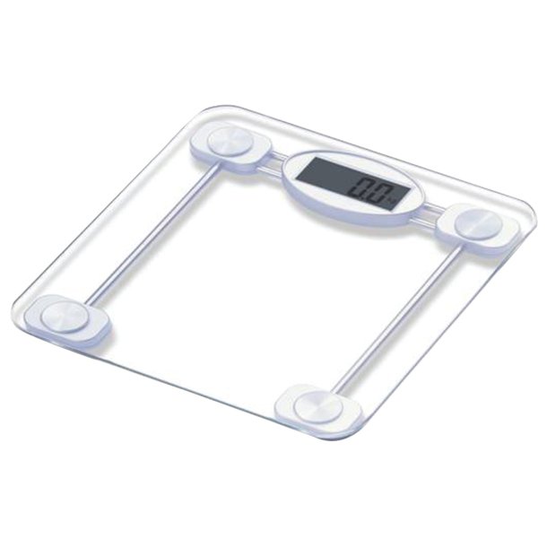 Taylor Precision 75274192 LCD Readout 400-lb Capacity Glass Bathroom Scale