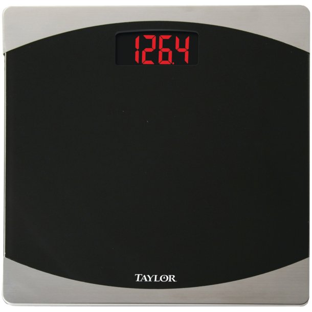 Taylor Precision 75624072 12-Inch x 12-Inch 400-lb Capacity Bathroom Scale