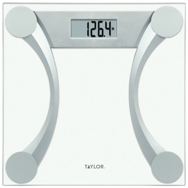 Taylor Precision 76024192 Instant Read 400-lb Capacity Glass and Metallic Scale