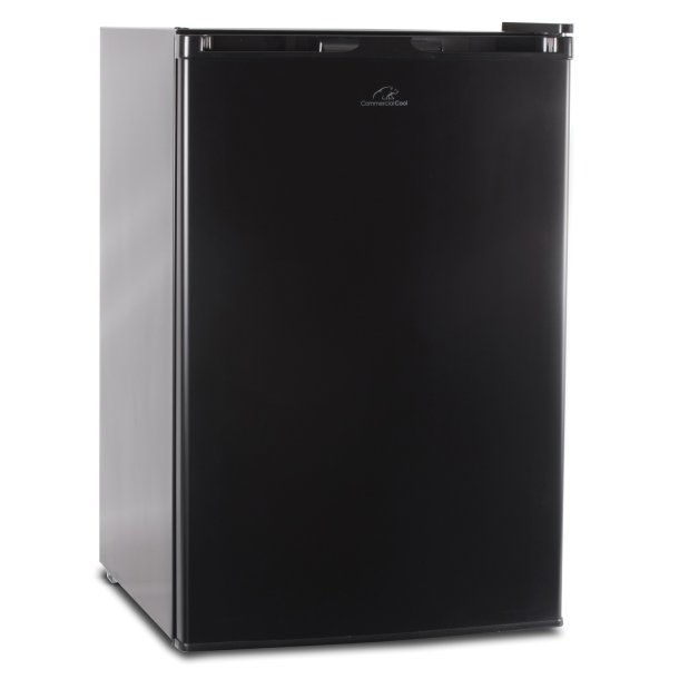 Commercial Cool CCR45B Compact Refrigerator/Freezer (4.5 Cubic Feet, Black)