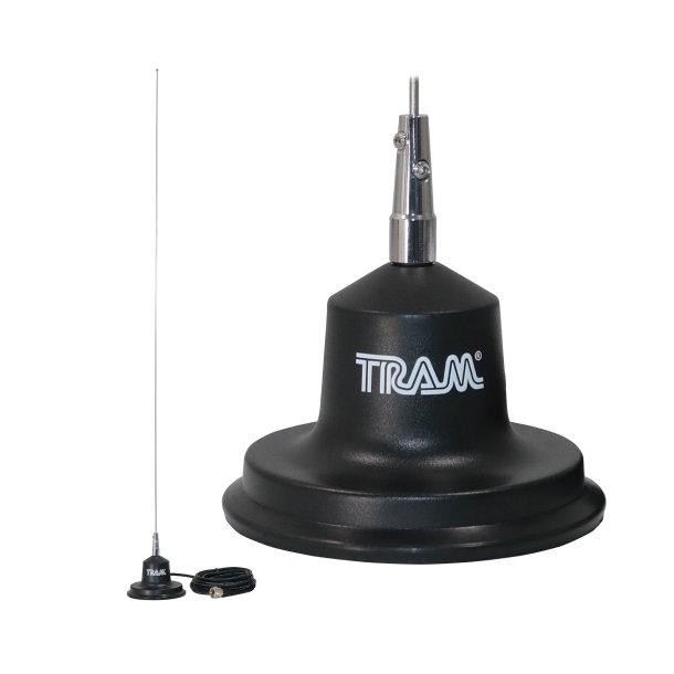 Tram 300W 26MHz to 30MHz 1-Piece Magnet and Coil Housing Trucker CB Antenna Kit