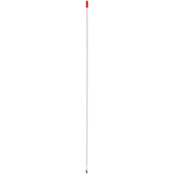 Tram 4-W-HC 1500W 26 MHz - 29 MHz Fiberglass Whip CB AM/FM/SSB Antenna, White 4'