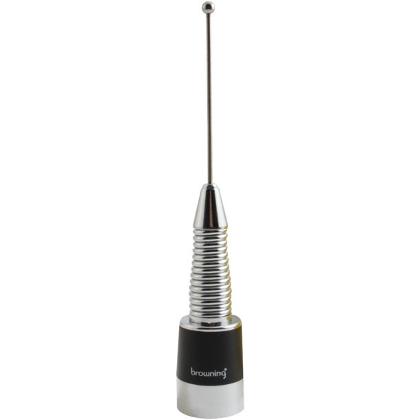 Browning 200W 450MHz - 470MHz 3dBd-Gain UHF Antenna with Spring and NMO Mounting